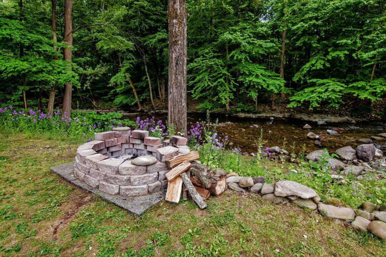 טנרסוויל Cabin By The Creek With Private Creek Access מראה חיצוני תמונה